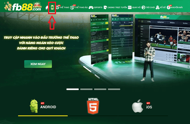 Hướng dẫn đăng ký FB88 nhanh chóng để đặt cược 9 Tìm và tải app nhà cái FB88 - Đăng ký FB88 ngay trên điện thoại di động
