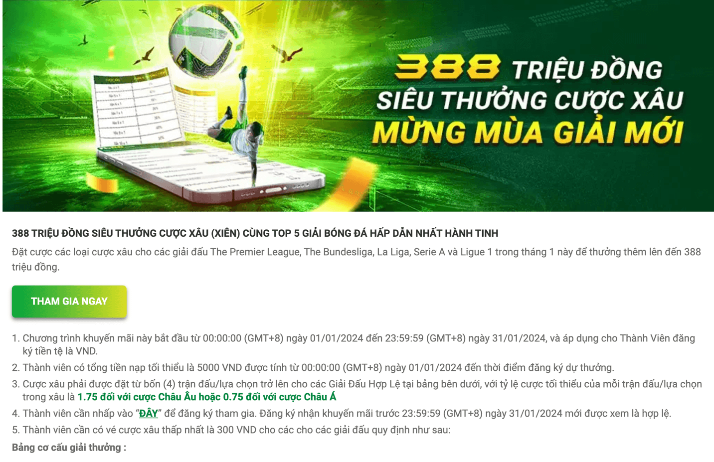 Khuyến Mãi FB88 – Săn khuyến mãi hấp dẫn 2025 hàng ngày 11 Siêu thưởng tại FB88 khi tham gia cược xâu/xiên mừng mùa giải mới